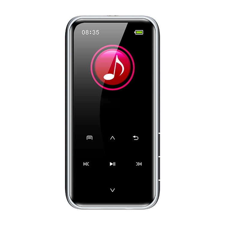 Leitor MP3 Portátil Bluetooth com Ecrã Tátil Gravador E-Book, 4GB, 8GB, 16GB, 32GB