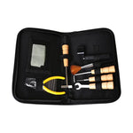 Conjunto de 7 Peças para Troca de Cordas de Guitarra, Ferramenta de Reparação e Manutenção de Guitarra, Kit para Troca de Cordas de Guitarra