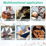 Conjunto de 7 Peças para Troca de Cordas de Guitarra, Ferramenta de Reparação e Manutenção de Guitarra, Kit para Troca de Cordas de Guitarra
