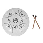 MEIBEITE Tambor C-Tune Sânscrito de 5,5 Polegadas com Língua de Aço, Tambor Vazio Sem Preocupações, MEIBEITE Preto, MEIBEITE Dourado, MEIBEITE Roxo, MEIBEITE Azul, MEIBEITE Verde, MEIBEITE Branco, MEIBEITE Vermelho