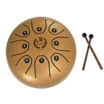 MEIBEITE Tambor C-Tune Sânscrito de 5,5 Polegadas com Língua de Aço, Tambor Vazio Sem Preocupações, MEIBEITE Preto, MEIBEITE Dourado, MEIBEITE Roxo, MEIBEITE Azul, MEIBEITE Verde, MEIBEITE Branco, MEIBEITE Vermelho
