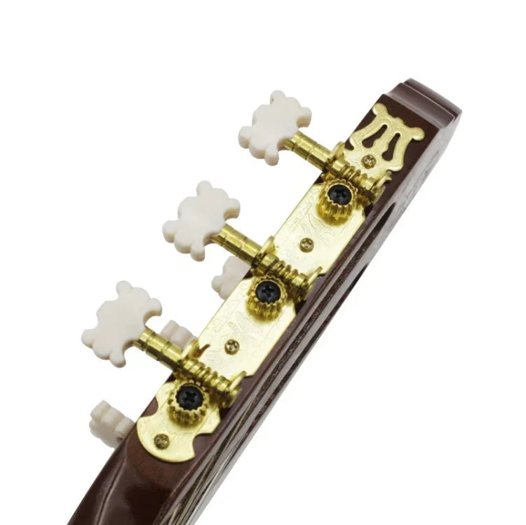 Botões de Guitarra Tipo Engrenagem com Pinos de Encaixe Base em Liga, Y-03, Y-05, Y-04, Y-06