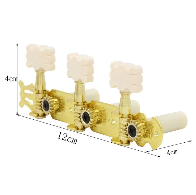 Botões de Guitarra Tipo Engrenagem com Pinos de Encaixe Base em Liga, Y-03, Y-05, Y-04, Y-06