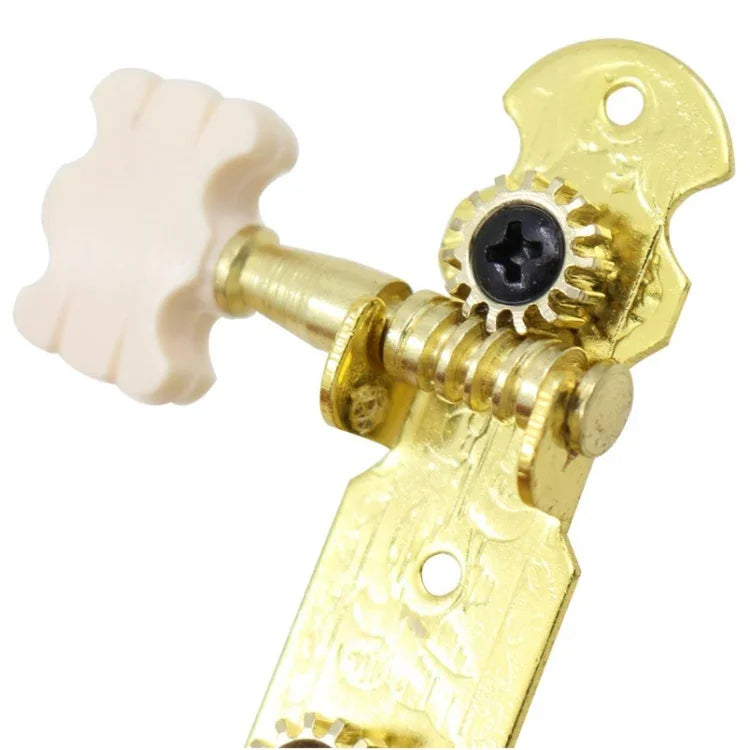 Botões de Guitarra Tipo Engrenagem com Pinos de Encaixe Base em Liga, Y-03, Y-05, Y-04, Y-06