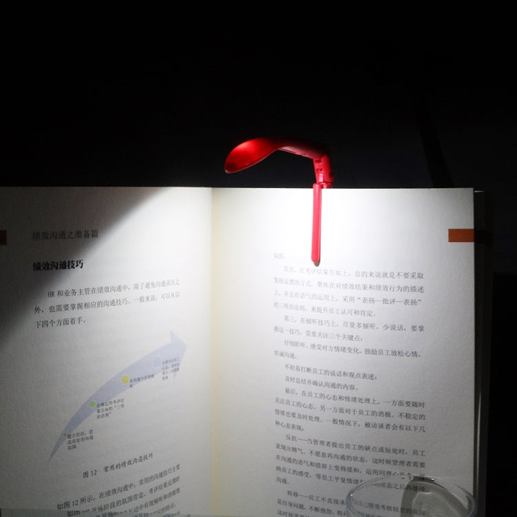 5 unidades de mini candeeiros de livro com proteção ocular, dobráveis, LED, candeeiro de noite com clip para livros