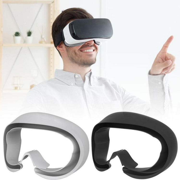 Para Pico 4 Almofadas de Olhos para Óculos VR Capa Protetora de Silicone, Para Almofadas de Olhos Pico 4 (Cinza Claro), Para Almofadas de Olhos Pico 4 (Preto)