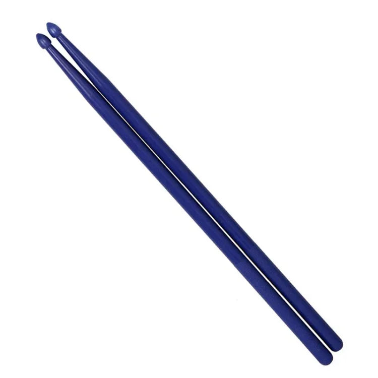 2 Pares de Baquetas para Bateria em Nylon, Amarelo, Azul Claro, Preto, Verde Claro, Vermelho, Azul Marinho, Verde Escuro