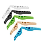 10 Unidades de Clipe Nasal para Máscara com Ponte para Uso com Óculos, Tira de Silicone Selante Anti-embaçamento, Entrega de Cor Aleatória, Clipe Nasal para Máscara