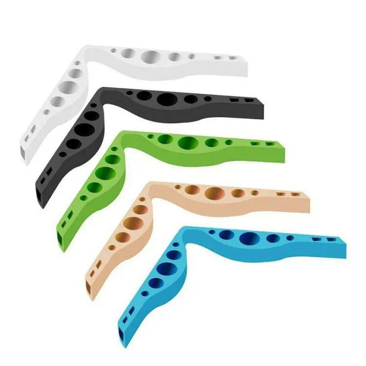 10 Unidades de Clipe Nasal para Máscara com Ponte para Uso com Óculos, Tira de Silicone Selante Anti-embaçamento, Entrega de Cor Aleatória, Clipe Nasal para Máscara