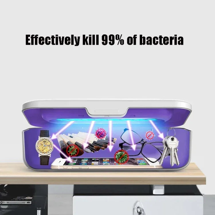 Máquina de Esterilização UV para Roupa Interior XD003 Caixa de Desinfeção para Pincéis Cosméticos, XD003 Branco, XD003 Rosa