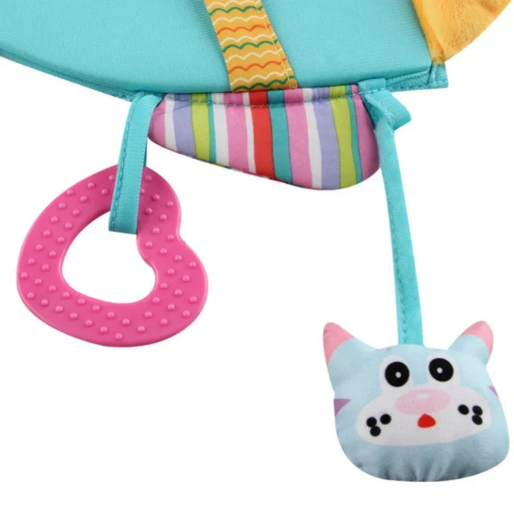 Espelho Retrovisor Reverso para Carro com Assento de Bebé Brinquedo de Peluche, Espelho Peixe 35 x 23,5 cm, Espelho Urso Castanho 35 x 23,5 cm, Espelho Pinguim 35 x 23,5 cm