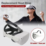 Fita de Cabeça Confortável para Substituição de Headset VR Acessórios para Perda de Peso, Para Oculus Quest 2, Fita de Cabeça para Perda de Peso
