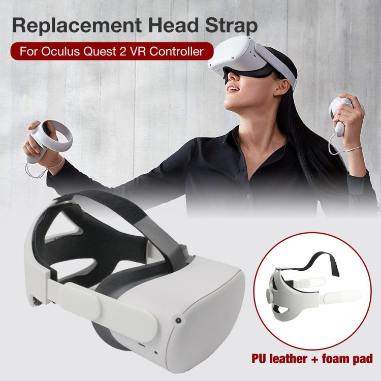 Fita de Cabeça Confortável para Substituição de Headset VR Acessórios para Perda de Peso, Para Oculus Quest 2, Fita de Cabeça para Perda de Peso