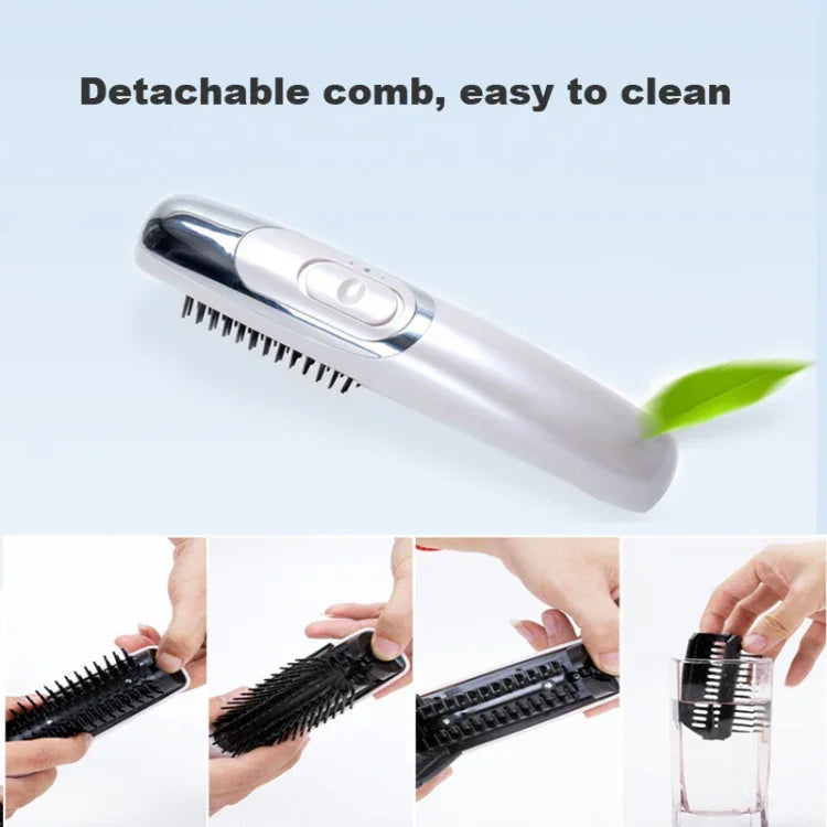 Pente de Massagem Elétrico Massajador de Cabeça Cuidados para Cabelo Comprido e Liso