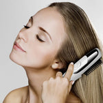 Pente de Massagem Elétrico Massajador de Cabeça Cuidados para Cabelo Comprido e Liso
