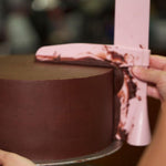 Raspador de Bolo DIY Ajustável Espátulas para Alisar Fondant e Borda de Bolo Creme