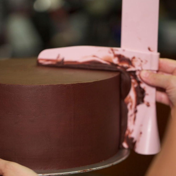 Raspador de Bolo DIY Ajustável Espátulas para Alisar Fondant e Borda de Bolo Creme