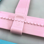 Raspador de Bolo DIY Ajustável Espátulas para Alisar Fondant e Borda de Bolo Creme