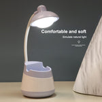 USB Charging LED Desk Light Eye Protection Lamp with Pen Holder and Phone Holder, CS276-1 Pink, CS276-1 Blue, CS276-1 Green, CS276-1 Yellow, CS276-1 Black, CS276-3 Pink, CS276-3  Blue, CS276-3 Green, CS276-3 Yellow, CS276-3 Black, CS276-4 Pink         ...