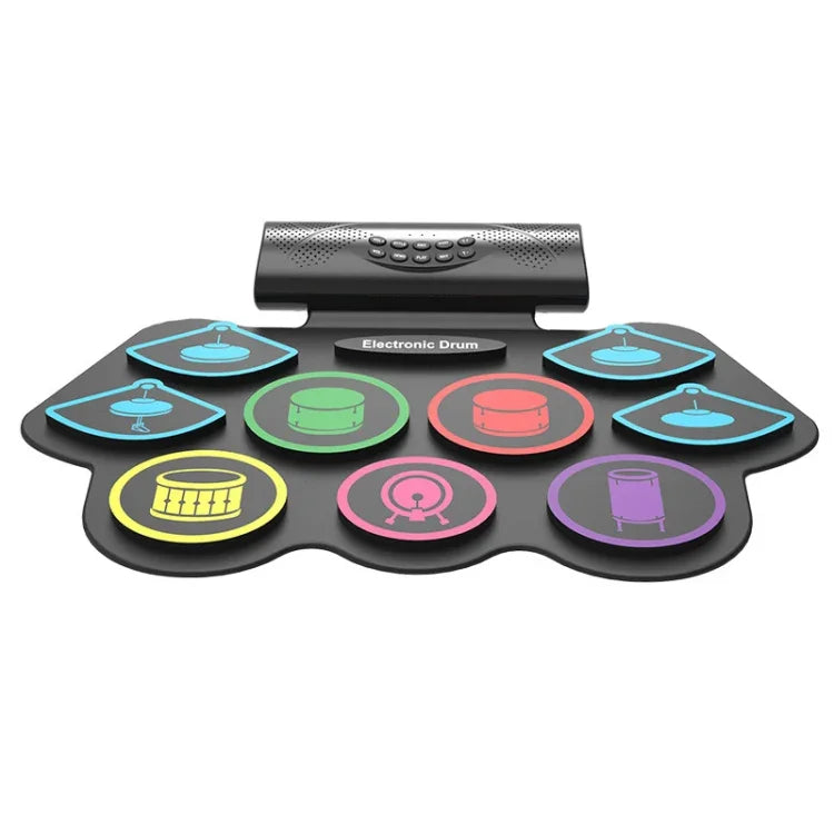 Bateria de Bateria Bluetooth MD862M para Iniciantes Aprender a Tocar Bateria Eletrónica Portátil, MD862M
