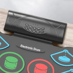 Bateria de Bateria Bluetooth MD862M para Iniciantes Aprender a Tocar Bateria Eletrónica Portátil, MD862M