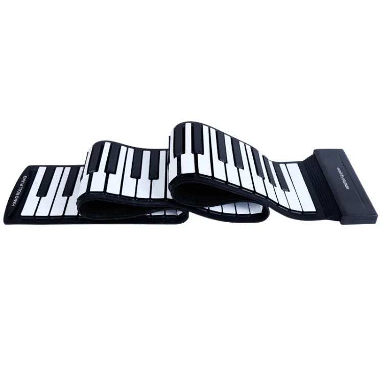 Piano Dobrável Profissional MIDI de 88 Teclas MIDI88, Teclado Suave Simulado para Prática, Piano Eletrónico Dobrável para Transporte, 88 Teclas