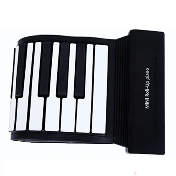 Piano Dobrável Profissional MIDI de 88 Teclas MIDI88, Teclado Suave Simulado para Prática, Piano Eletrónico Dobrável para Transporte, 88 Teclas