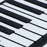 Piano Dobrável Profissional MIDI de 88 Teclas MIDI88, Teclado Suave Simulado para Prática, Piano Eletrónico Dobrável para Transporte, 88 Teclas