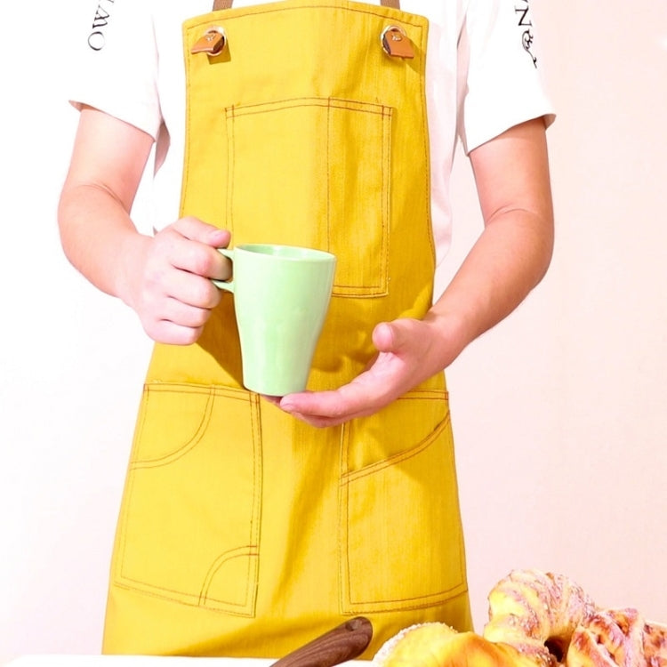 Avental de Ganga Doméstico para Barista, Roupa de Trabalho Floral para Loja de Chá, Versão para Adultos, para Crianças 47cm, para Crianças 57cm
