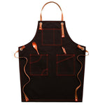 Avental de Ganga Doméstico para Barista, Roupa de Trabalho Floral para Loja de Chá, Versão para Adultos, para Crianças 47cm, para Crianças 57cm