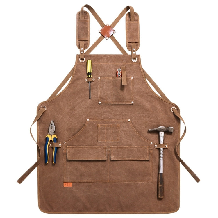 Avental de Lona para Barbearia, Torrefação, Café, Jardinagem, Carpintaria, Roupas de Trabalho para Homens e Mulheres, Modelos para Adultos, Para Crianças 47cm, Para Crianças 57cm