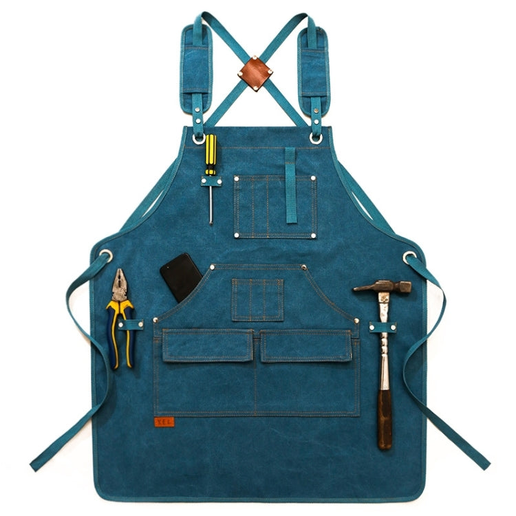 Avental de Lona para Barbearia, Torrefação, Café, Jardinagem, Carpintaria, Roupas de Trabalho para Homens e Mulheres, Modelos para Adultos, Para Crianças 47cm, Para Crianças 57cm