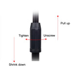 Suporte de Microfone de Pé para Microfone ao Vivo, Tripé Vertical para Palco, ML01, ML02, ML03