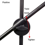 Suporte de Microfone de Pé para Microfone ao Vivo, Tripé Vertical para Palco, ML01, ML02, ML03