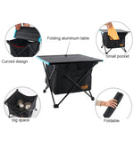 Bolsa de Armazenamento Suspensa para Mesa de Piquenique Dobrável CLS ao Ar Livre, Bolso Invisível Portátil, Estilo:, Bolso Pequeno, Bolso Grande, Mesa Pequena + Bolso Pequeno, Mesa Média + Bolso Grande