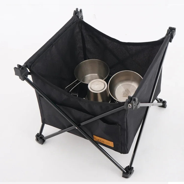 Bolsa de Armazenamento Suspensa para Mesa de Piquenique Dobrável CLS ao Ar Livre, Bolso Invisível Portátil, Estilo:, Bolso Pequeno, Bolso Grande, Mesa Pequena + Bolso Pequeno, Mesa Média + Bolso Grande