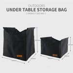 Bolsa de Armazenamento Suspensa para Mesa de Piquenique Dobrável CLS ao Ar Livre, Bolso Invisível Portátil, Estilo:, Bolso Pequeno, Bolso Grande, Mesa Pequena + Bolso Pequeno, Mesa Média + Bolso Grande
