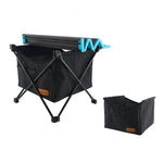 Bolsa de Armazenamento Suspensa para Mesa de Piquenique Dobrável CLS ao Ar Livre, Bolso Invisível Portátil, Estilo:, Bolso Pequeno, Bolso Grande, Mesa Pequena + Bolso Pequeno, Mesa Média + Bolso Grande