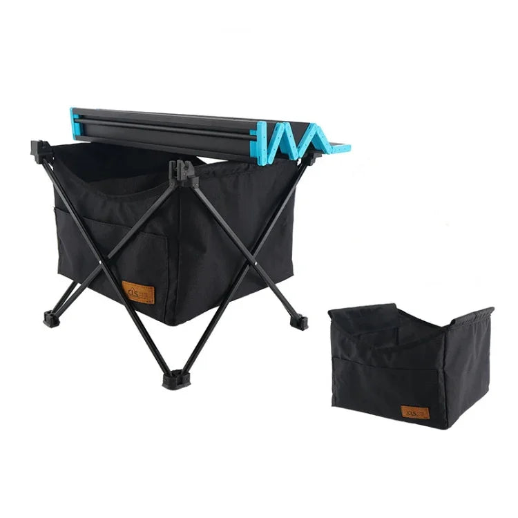 Bolsa de Armazenamento Suspensa para Mesa de Piquenique Dobrável CLS ao Ar Livre, Bolso Invisível Portátil, Estilo:, Bolso Pequeno, Bolso Grande, Mesa Pequena + Bolso Pequeno, Mesa Média + Bolso Grande