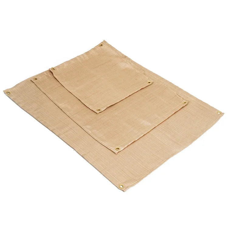 Tapete Isolante Térmico para Churrasco e Piquenique CLS, Fibra de Vidro Retardante de Chamas, Pequeno (46x44 cm), Pequeno (46x44 cm), Médio (80x60 cm), Grande (100x80 cm)