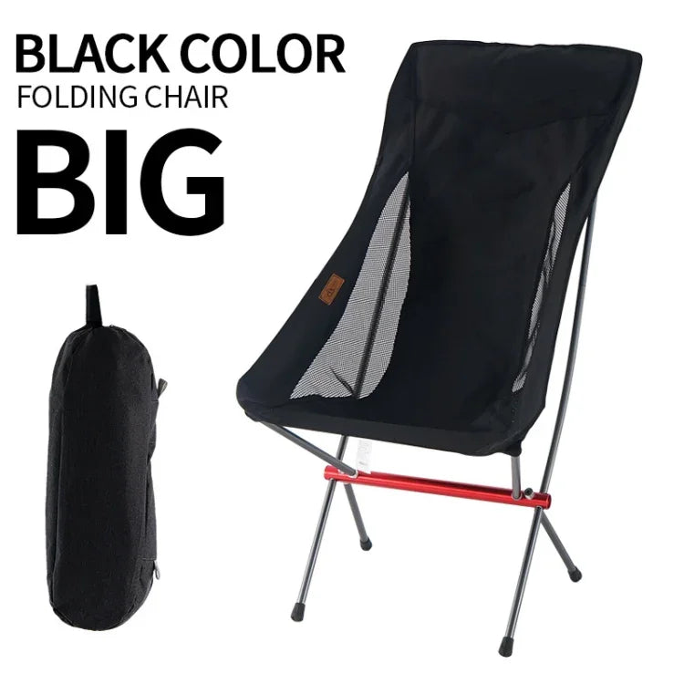 Cadeira Dobrável para Camping ao Ar Livre CLS, Cadeira de Pesca Portátil Elevada, Cadeira de Pesca CLS (Preto), Cadeira de Pesca CLS (Amarelo), Cadeira de Pesca CLS (Laranja)