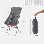 Cadeira Dobrável para Camping ao Ar Livre CLS, Cadeira de Pesca Portátil Elevada, Cadeira de Pesca CLS (Preto), Cadeira de Pesca CLS (Amarelo), Cadeira de Pesca CLS (Laranja)