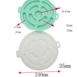 Molde Redondo de Silicone Grau Alimentar para Salsichas, Molde para Cozer, Molde Caseiro DIY para Hot Dog, Entrega de Cor Aleatória, Molde DIY para Hot Dog