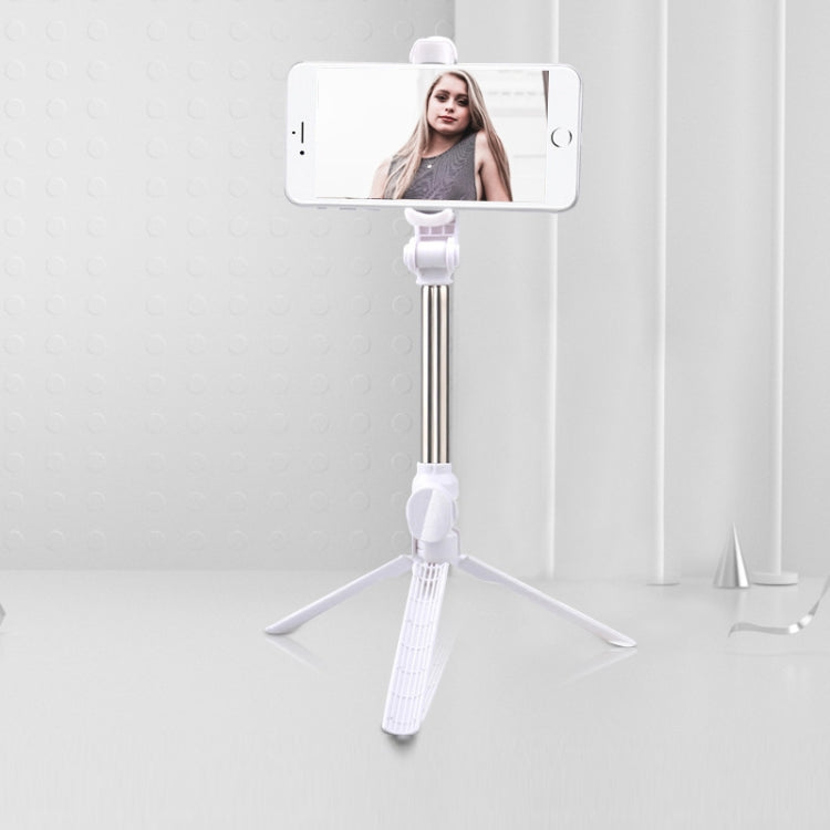 Tripé Bluetooth Bastão Selfie Suporte para Telemóvel, Preto, Branco, Rosa