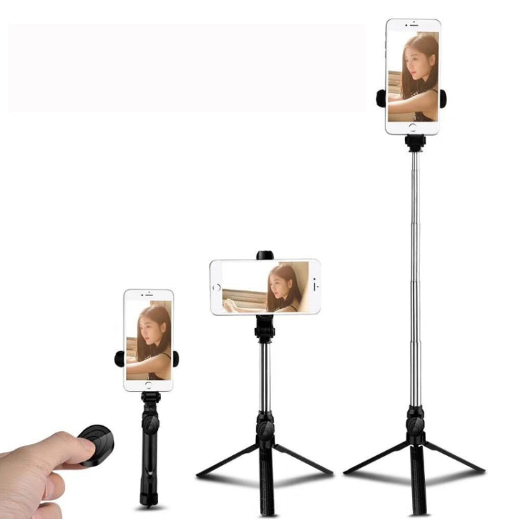 Tripé Bluetooth Bastão Selfie Suporte para Telemóvel, Preto, Branco, Rosa