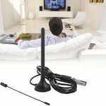 Antena FM para Rádio Doméstico, Amplificador de Sinal de TV DTMB, Antena DVB-T/T2 para Carro, Macho TV, Macho TV para Fêmea