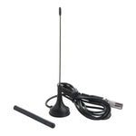 Antena FM para Rádio Doméstico, Amplificador de Sinal de TV DTMB, Antena DVB-T/T2 para Carro, Macho TV, Macho TV para Fêmea