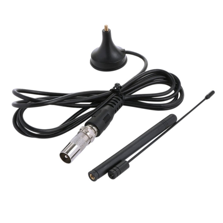 Antena FM para Rádio Doméstico, Amplificador de Sinal de TV DTMB, Antena DVB-T/T2 para Carro, Macho TV, Macho TV para Fêmea