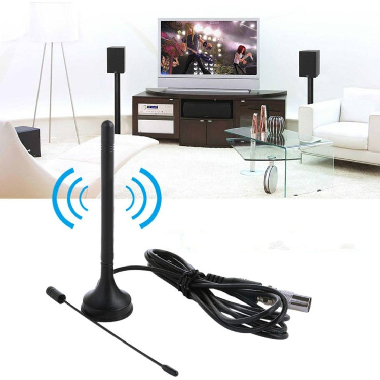 Antena FM para Rádio Doméstico, Amplificador de Sinal de TV DTMB, Antena DVB-T/T2 para Carro, Macho TV, Macho TV para Fêmea