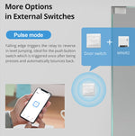 Interruptor Inteligente WIFI Sonoff MINIR2 de Controlo Duplo Peças Pequenas para Modificação DIY